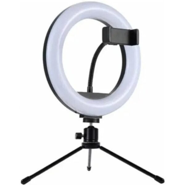 Ring Light 8 Pol + Tripé De Mesa + Suporte Celular - Imagem 6