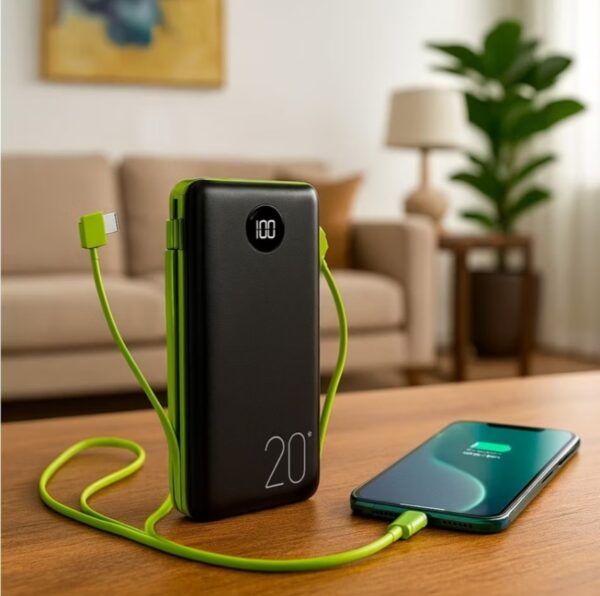 Bateria Portátil Powerback 20000 mah  - Imagem 6