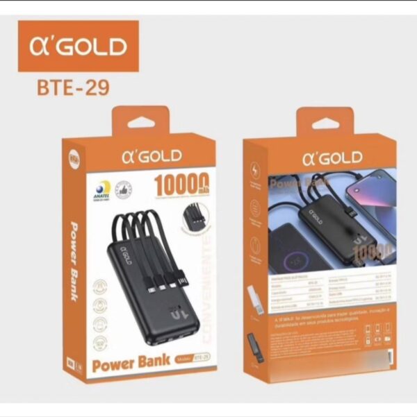 Bateria Portátil Powerback 10000 mah  - Imagem 3
